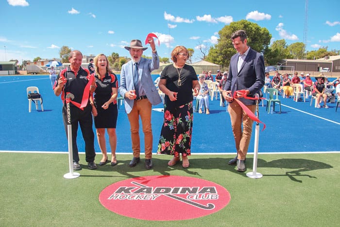 Kadina hockey pitch is officially opened