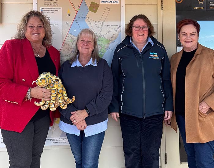 Cook visits community groups