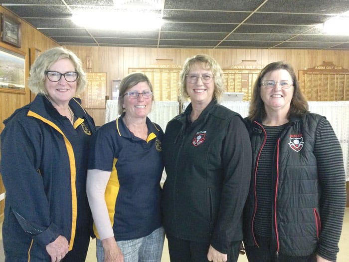 Kadina Golf Club women’s Canadian foursomes