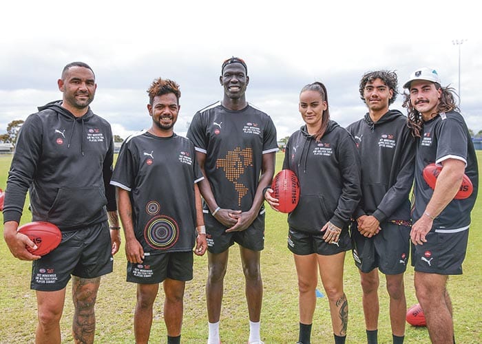 Jones at AFL player summit