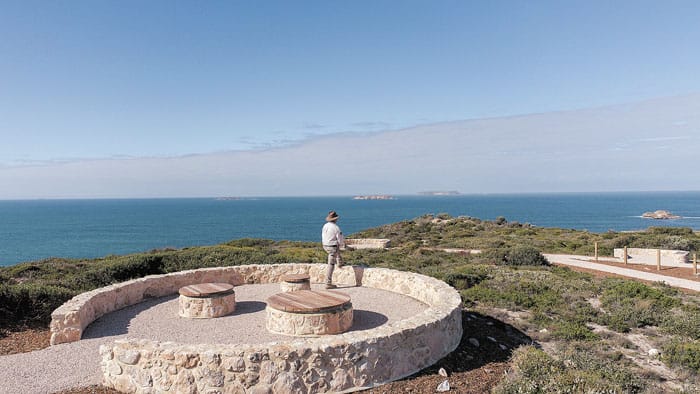 Looking out at Dhilba Gurranda-Innes National Park