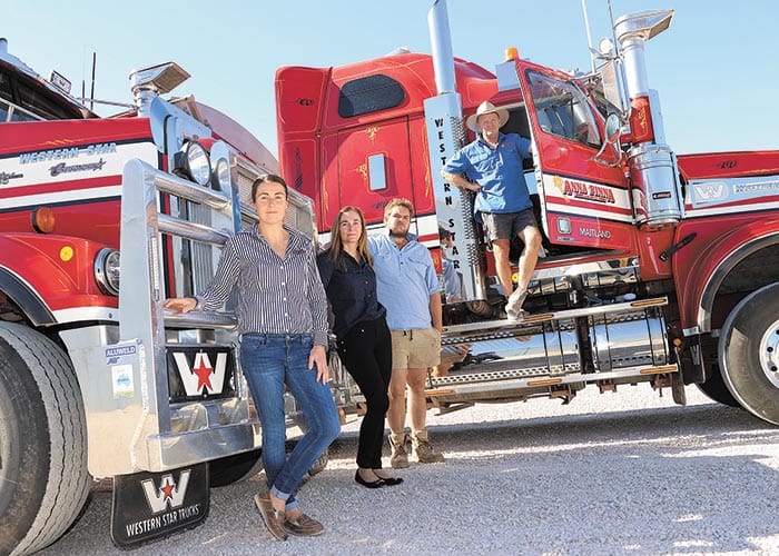 Driving force behind truck delivery