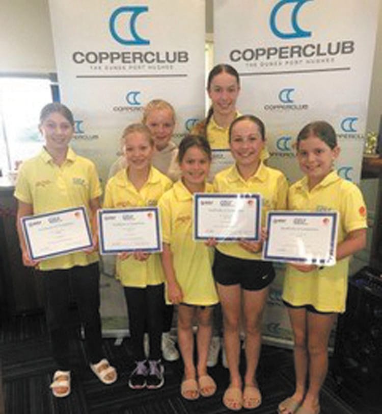 Copperclub girls’ program finale