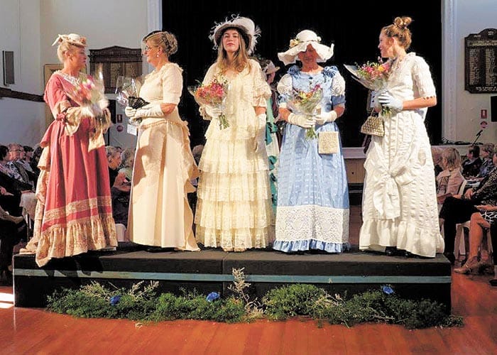 Frocked up for Ardrossan 150