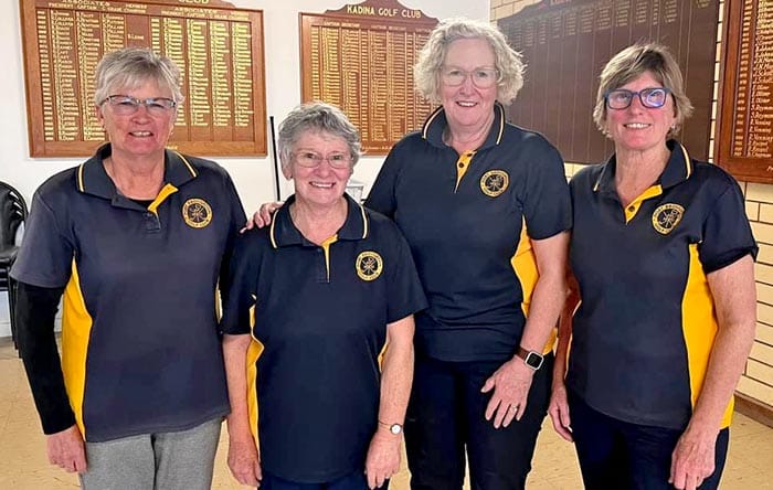 Kadina open foursomes