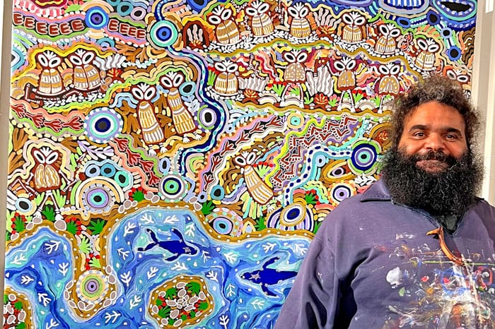 Local artist sharing his culture for decades