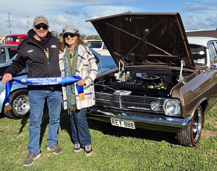 Collectible cars on show