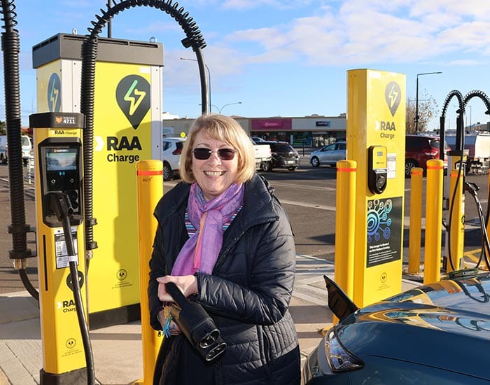 RAA completes electric vehicle charging network