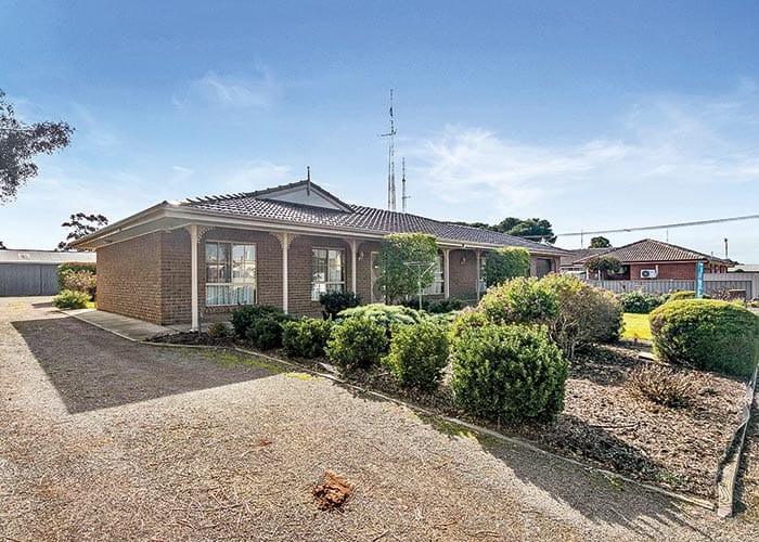 Brick veneer home on huge allotment