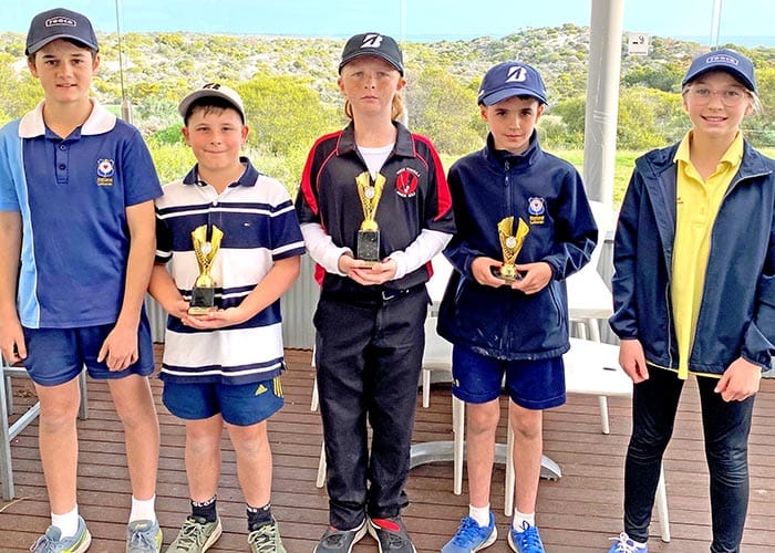 Yorke Peninsula junior golfers compete in U12 country qualifying event