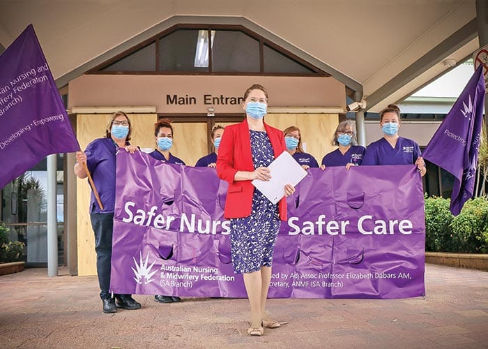 Petitioning for safer conditions