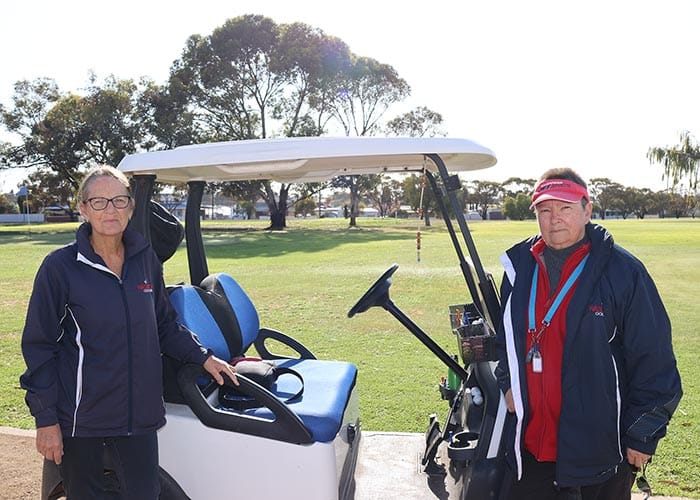 Dogs leashed at Wallaroo golf course