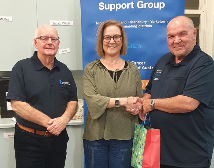 Wellness coach speaks at cancer support group