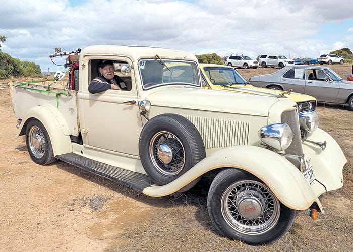 Ardrossan shows up for car meet