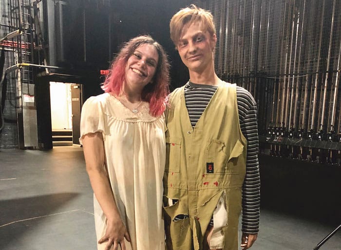 Brigetta dancing for the stars