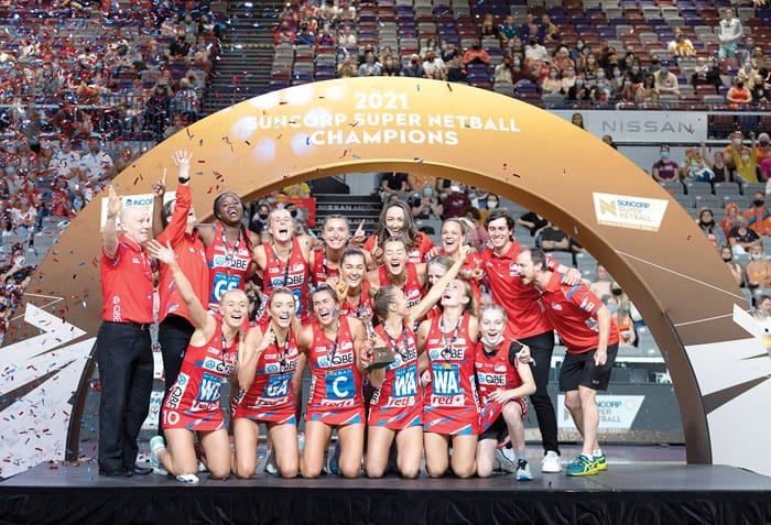 Klau in super netball grand final win