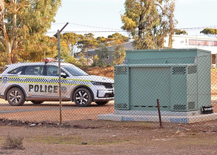 Vandals target copper