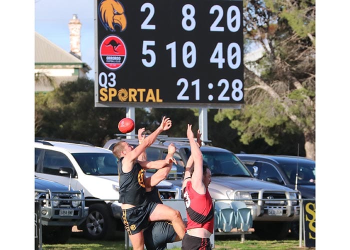 Broughton scoreboard goes high tech