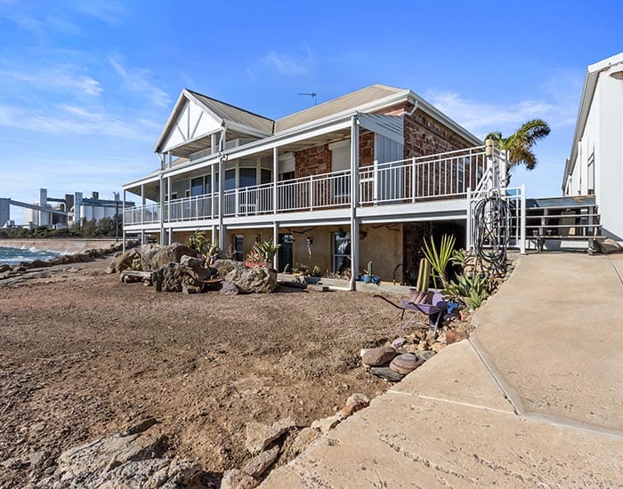 Historical coastal residence with private boat launch
