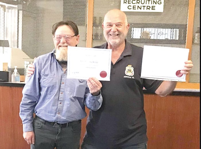 Long service to Ardrossan RSL