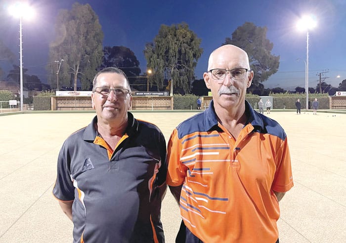 Robinson inaugural over 60s pairs winner