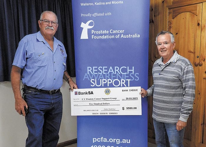 Wallaroo Lions busy supporting others