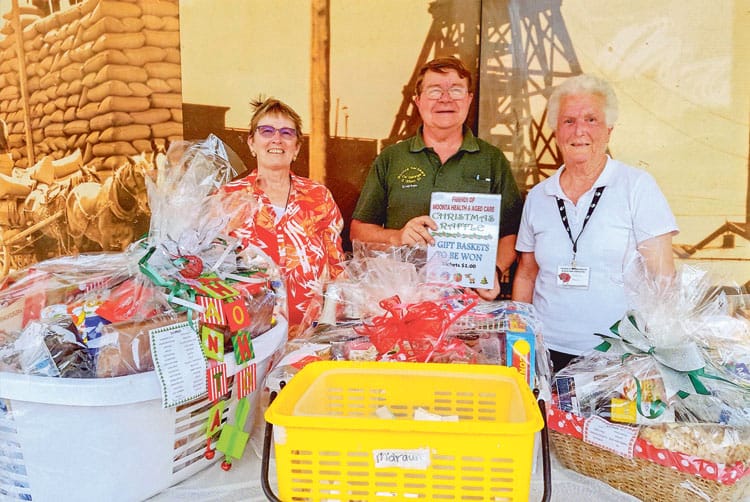 Christmas raffle raises money