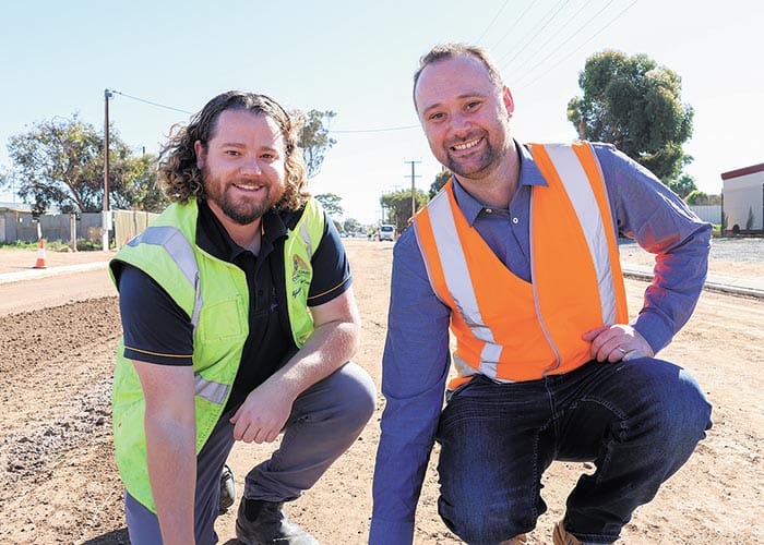 Roadworks into next stage