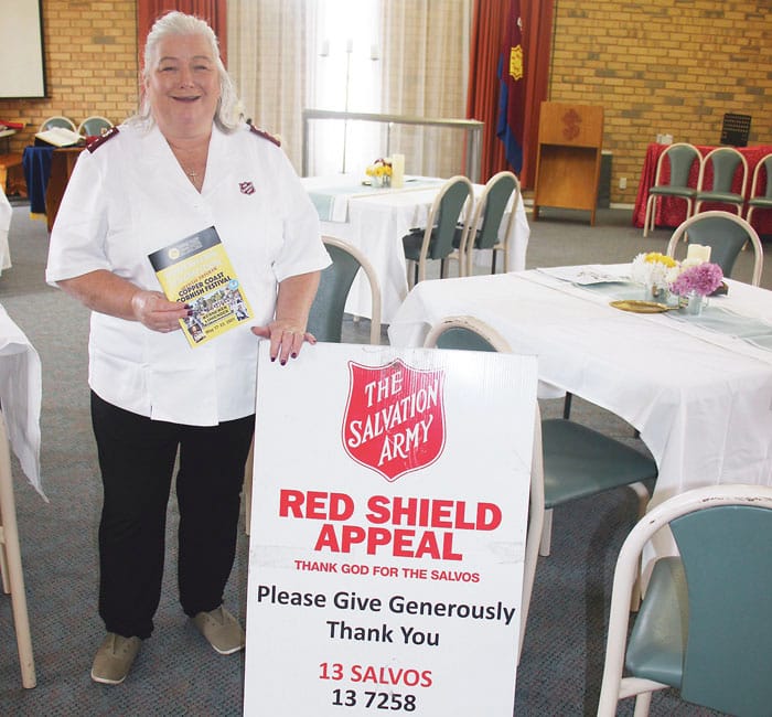 Help raise funds for Red Shield Appeal