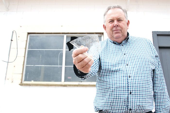 Can crime deter development?