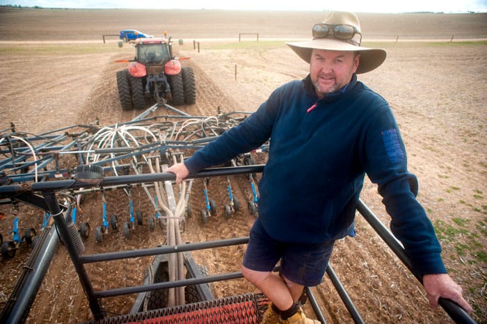 Seeding begins across the leg