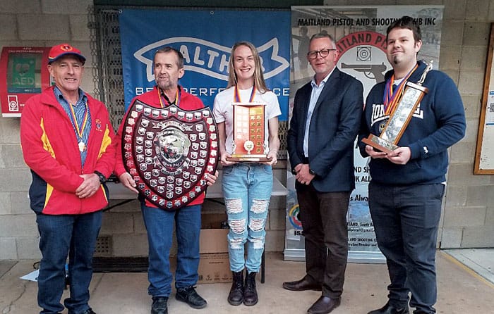 State pistol shooting championships at Maitland