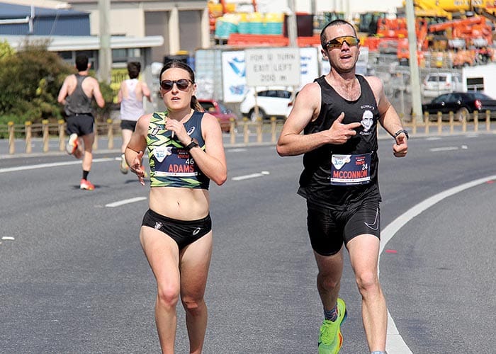 Adams aces Burnie 10 race