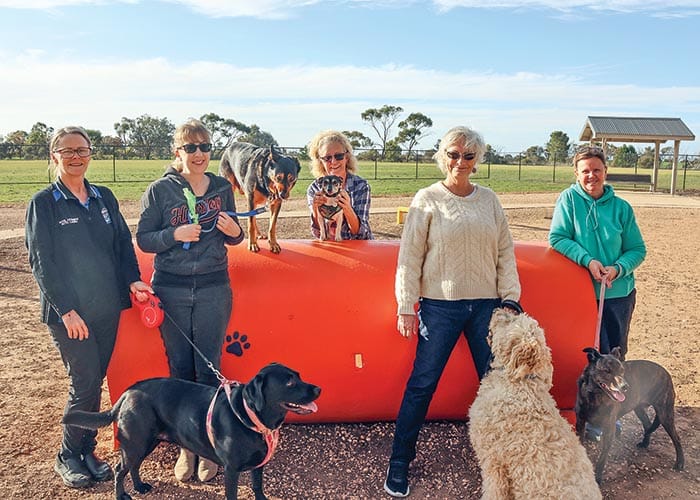 Paw-some park progress