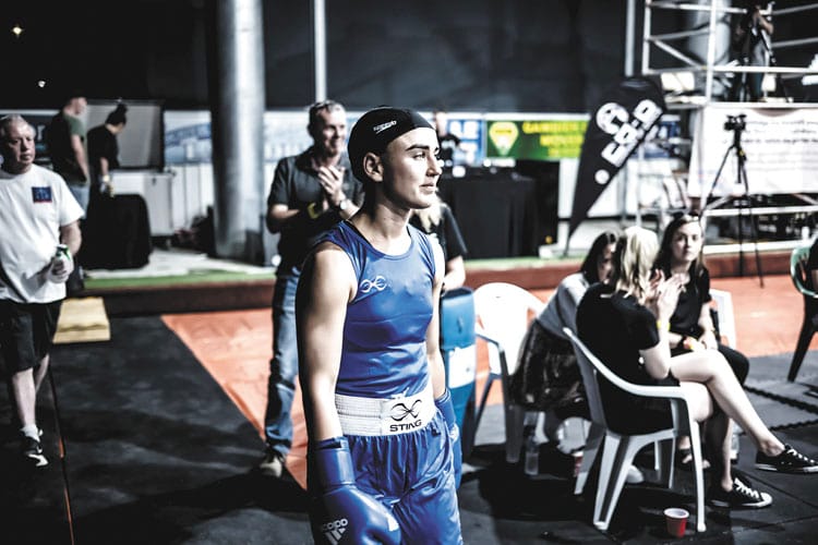 Imogen fighting her way to the top