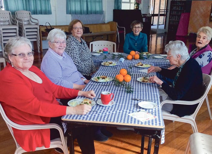 Bible food lunch at Minlaton