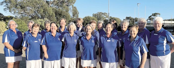 Region 2 sides at Bowls SA women’s events