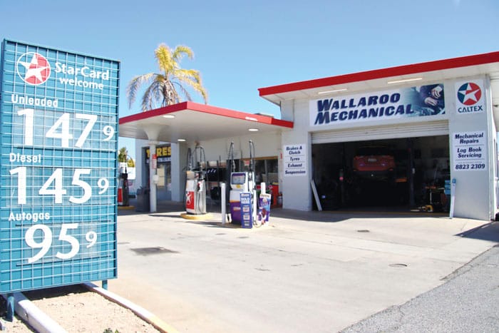 New faces, same service at Wallaroo Service Station
