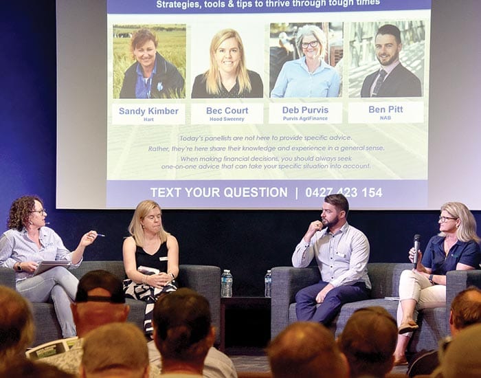 Big crowd at Hart’s Getting the Crop In