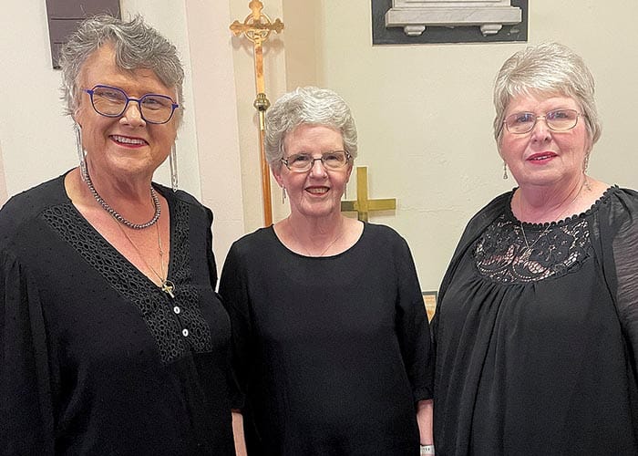 Sisters sing for Copper Coast services