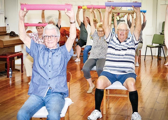 All around wellbeing from the comfort of a chair