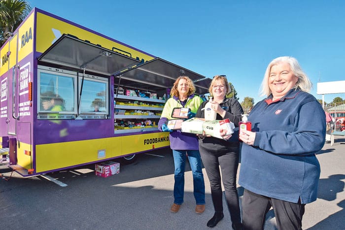 Foodbank funding will help regional shortfall