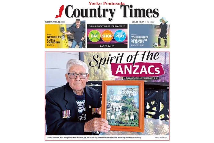 Anzac Day - John’s story goes nationwide