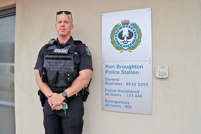 Port Broughton welcomes newest police officer