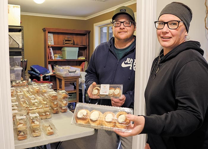 Baking awareness for bowel cancer
