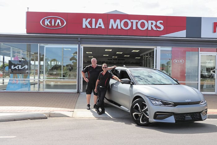 Fully-electric EV6 rolls onto the YP