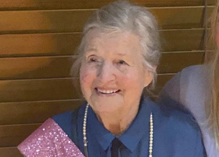 Birthday celebration for Patricia Plews