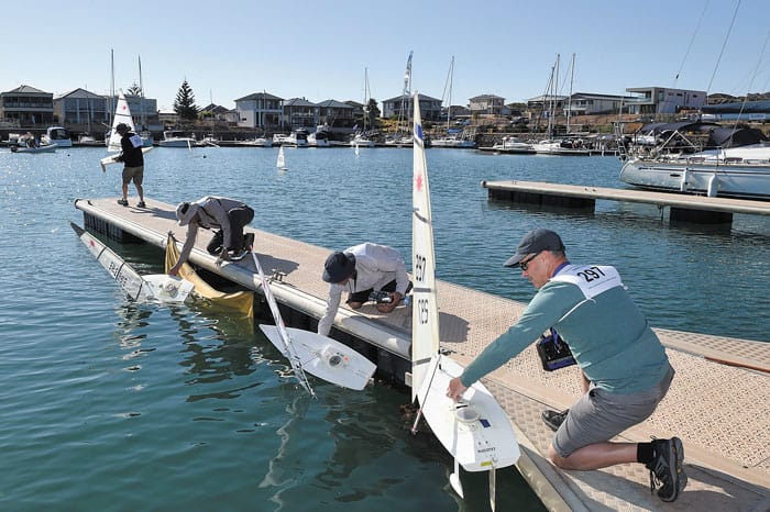 Radio control laser nationals sailed at Wallaroo
