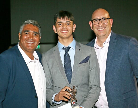 Wanganeen collects top basketball honour