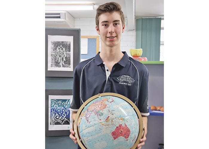 Central Yorke student gets historical insight